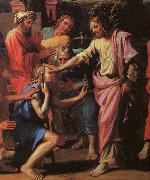 Nicolas Poussin Jesus Healing the Blind of Jericho china oil painting reproduction